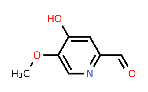 CAS 204847-72-3 | 4-Hydroxy-5-methoxypicolinaldehyde