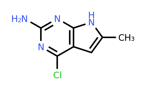 CAS 204929-06-6 | 2-Amino-4-chloro-6-methyl-7H-pyrrolo[2,3-D]pyrimidine
