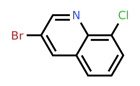 CAS 205111-94-0 | 3-Bromo-8-chloroquinoline