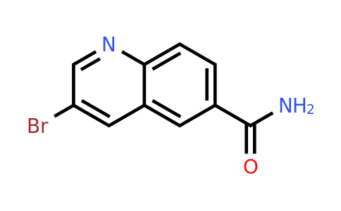 CAS 205114-18-7 | 3-Bromoquinoline-6-carboxamide