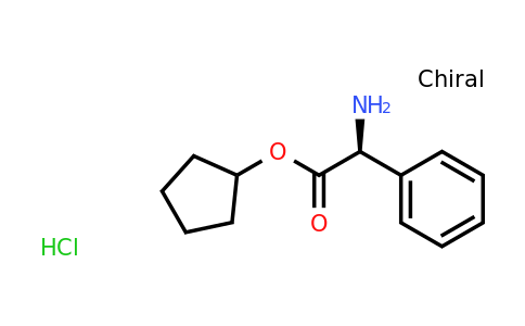 (S)-Cyclopentyl 2-amino-2-phenylacetate hydrochloride
