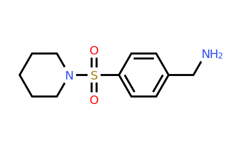 CAS 205259-71-8 | (4-(Piperidin-1-ylsulfonyl)phenyl)methanamine