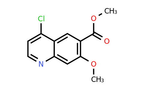 CAS 205448-66-4 | methyl 4-chloro-7-methoxyquinoline-6-carboxylate