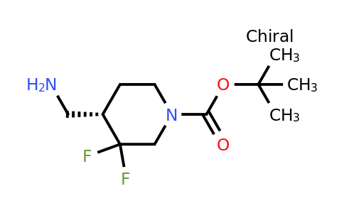 CAS 2055043-62-2 | tert-butyl (4S)-4-(aminomethyl)-3,3-difluoropiperidine-1-carboxylate