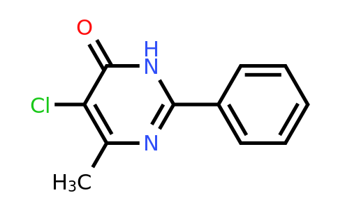 CAS 20551-31-9 | 5-Chloro-6-methyl-2-phenylpyrimidin-4(3H)-one