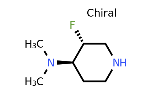 CAS 2055224-41-2 | trans-3-fluoro-N,N-dimethyl-piperidin-4-amine