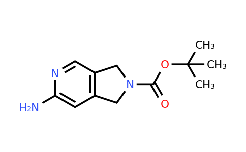 CAS 2055225-11-9 | tert-butyl 6-amino-1,3-dihydropyrrolo[3,4-c]pyridine-2-carboxylate