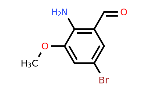 CAS 205533-21-7 | 2-amino-5-bromo-3-methoxybenzaldehyde