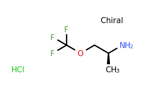 CAS 2055390-08-2 | (S)-1-Methyl-2-trifluoromethoxy-ethylamine hydrochloride