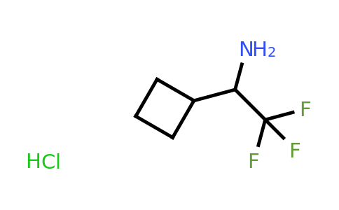 CAS 2055390-11-7 | 1-cyclobutyl-2,2,2-trifluoroethan-1-amine hydrochloride
