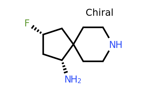 CAS 2055760-64-8 | (1R,3R)-3-fluoro-8-azaspiro[4.5]decan-1-amine