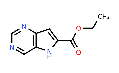 CAS 2055777-62-1 | ethyl 5H-pyrrolo[3,2-d]pyrimidine-6-carboxylate