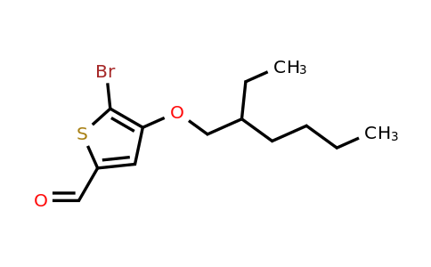 CAS 2055812-54-7 | 5-Bromo-4-((2-ethylhexyl)oxy)thiophene-2-carbaldehyde