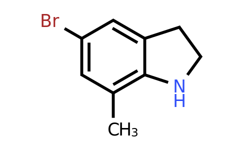 CAS 205584-66-3 | 5-Bromo-7-methylindoline