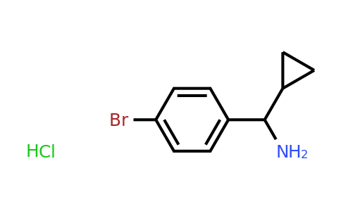 CAS 2055840-36-1 | (4-Bromophenyl)(cyclopropyl)methanamine hydrochloride