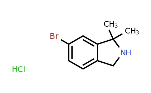 CAS 2055840-66-7 | 6-bromo-1,1-dimethyl-2,3-dihydro-1H-isoindole hydrochloride