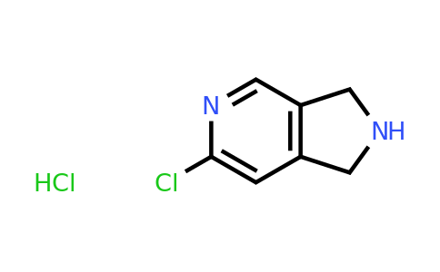 CAS 2055840-67-8 | 6-chloro-1H,2H,3H-pyrrolo[3,4-c]pyridine hydrochloride