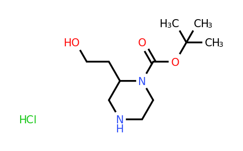 CAS 2055840-85-0 | tert-butyl 2-(2-hydroxyethyl)piperazine-1-carboxylate hydrochloride