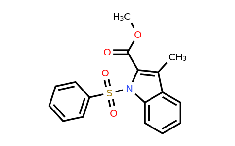 CAS 2055840-89-4 | methyl 1-(benzenesulfonyl)-3-methyl-1H-indole-2-carboxylate