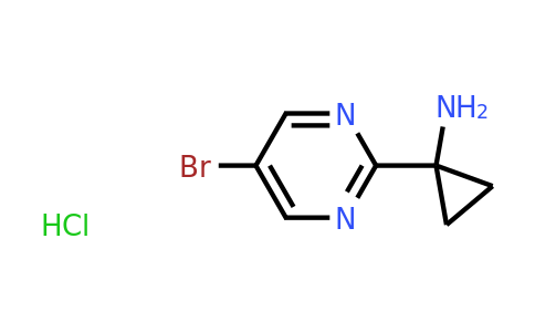 CAS 2055841-13-7 | 1-(5-bromopyrimidin-2-yl)cyclopropan-1-amine hydrochloride