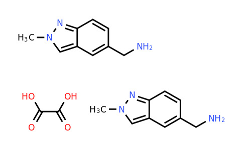 CAS 2055841-17-1 | (2-methyl-2H-indazol-5-yl)methanamine hemioxalate