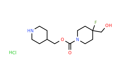 CAS 2055841-23-9 | (Piperidin-4-yl)methyl 4-fluoro-4-(hydroxymethyl)piperidine-1-carboxylate hydrochloride