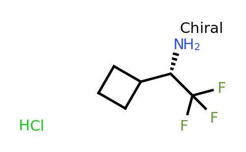CAS 2055849-25-5 | (1S)-1-cyclobutyl-2,2,2-trifluoroethan-1-amine hydrochloride