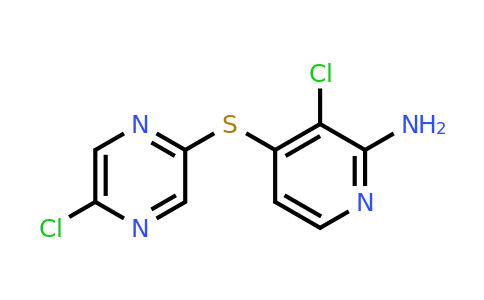 CAS 2056004-13-6 | 3-chloro-4-(5-chloropyrazin-2-yl)sulfanyl-pyridin-2-amine