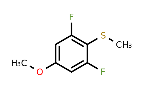 CAS 2056110-40-6 | 2,6-Difluoro-4-methoxy-1-(methylsulfanyl)benzene