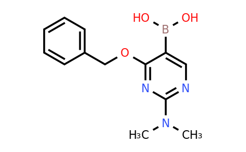 CAS 205672-21-5 | 4-Benzyloxy-2-(dimethylamino)pyrimidine-5-boronic acid