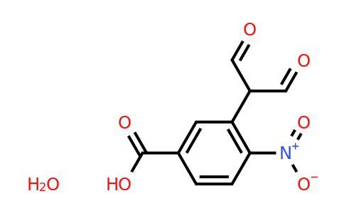 CAS 205680-84-8 | 3-(1,3-Dioxopropan-2-yl)-4-nitrobenzoic acid hydrate