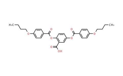 CAS 205689-93-6 | 2,5-Bis[(4-butoxybenzoyl)oxy]-benzoic acid