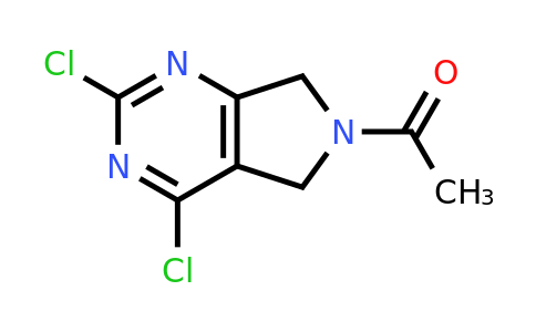 CAS 2056920-24-0 | 1-{2,4-dichloro-5H,6H,7H-pyrrolo[3,4-d]pyrimidin-6-yl}ethan-1-one