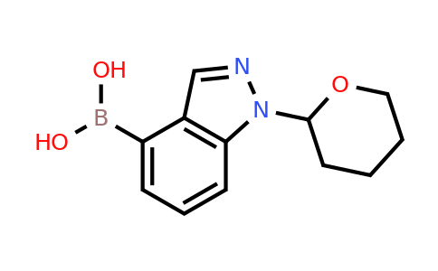 CAS 2056937-90-5 | 1-(tetrahydro-2H-pyran-2-yl)-1H-indazol-4-yl-4-boronic acid
