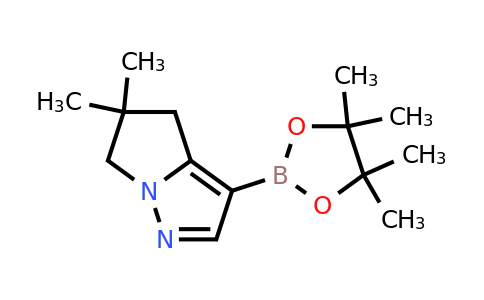 CAS 2057507-59-0 | 5,5-Dimethyl-3-(4,4,5,5-tetramethyl-1,3,2-dioxaborolan-2-yl)-5,6-dihydro-4H-pyrrolo[1,2-b]pyrazole