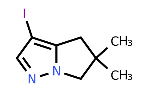 CAS 2057508-07-1 | 3-iodo-5,5-dimethyl-4,6-dihydropyrrolo[1,2-b]pyrazole