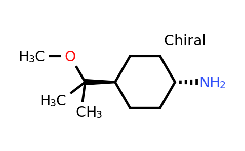 CAS 2058249-81-1 | trans-4-(1-methoxy-1-methyl-ethyl)cyclohexanamine