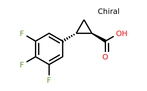CAS 2059913-92-5 | rac-(1R,2R)-2-(3,4,5-trifluorophenyl)cyclopropane-1-carboxylic acid