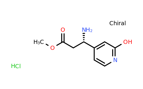 CAS 2059915-50-1 | Methyl (3S)-3-amino-3-(2-hydroxypyridin-4-yl)propanoate hydrochloride