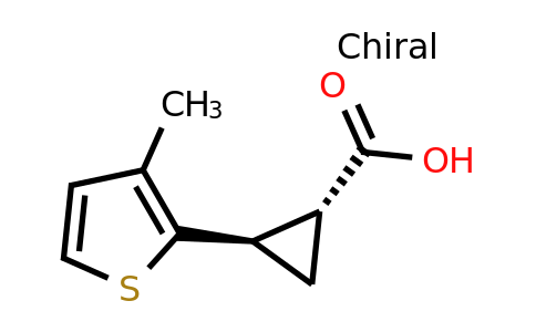 CAS 2059917-57-4 | rac-(1R,2R)-2-(3-methylthiophen-2-yl)cyclopropane-1-carboxylic acid