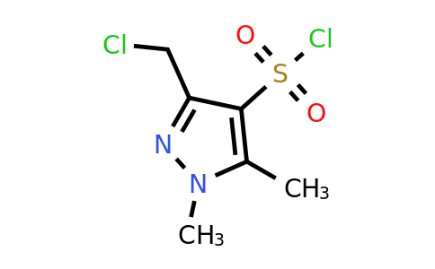 CAS 2059927-80-7 | 3-(Chloromethyl)-1,5-dimethyl-1H-pyrazole-4-sulfonyl chloride