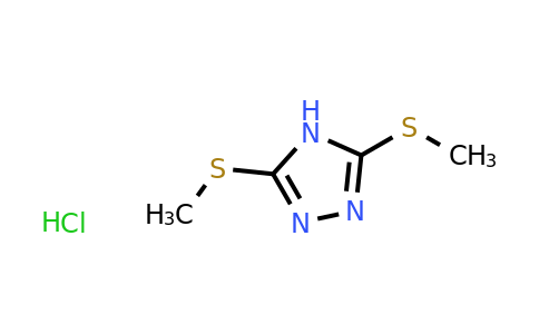 CAS 2059931-90-5 | 3,5-Bis(methylsulfanyl)-4H-1,2,4-triazole hydrochloride