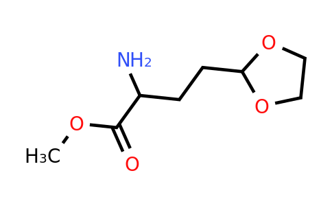 CAS 2059931-97-2 | Methyl 2-amino-4-(1,3-dioxolan-2-yl)butanoate