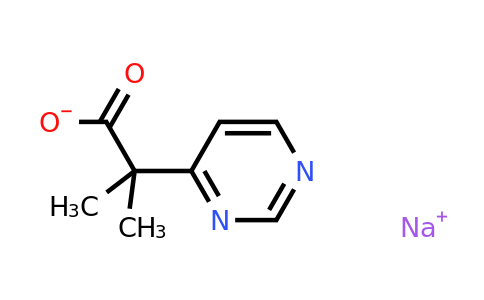 CAS 2059939-60-3 | Sodium 2-methyl-2-(pyrimidin-4-yl)propanoate