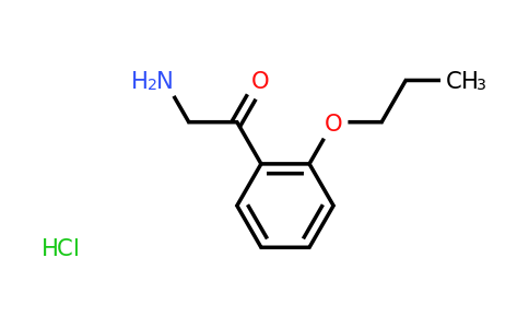 CAS 2059942-05-9 | 2-Amino-1-(2-propoxyphenyl)ethan-1-one hydrochloride