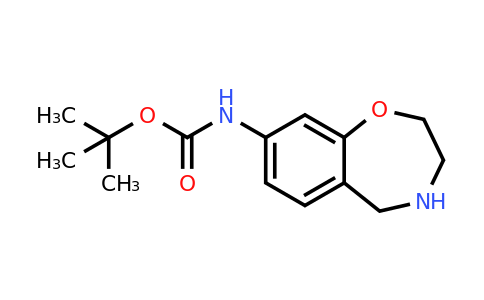 CAS 2059942-41-3 | tert-Butyl N-(2,3,4,5-tetrahydro-1,4-benzoxazepin-8-yl)carbamate