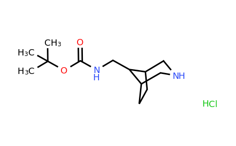 CAS 2059949-62-9 | tert-Butyl N-({3-azabicyclo[3.2.1]octan-8-yl}methyl)carbamate hydrochloride