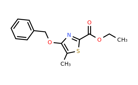 CAS 2059949-66-3 | Ethyl 4-(benzyloxy)-5-methyl-1,3-thiazole-2-carboxylate