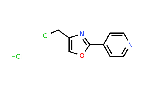 CAS 2059976-14-4 | 4-[4-(Chloromethyl)-1,3-oxazol-2-yl]pyridine hydrochloride