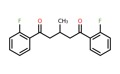 CAS 2059987-08-3 | 1,5-Bis(2-fluorophenyl)-3-methylpentane-1,5-dione